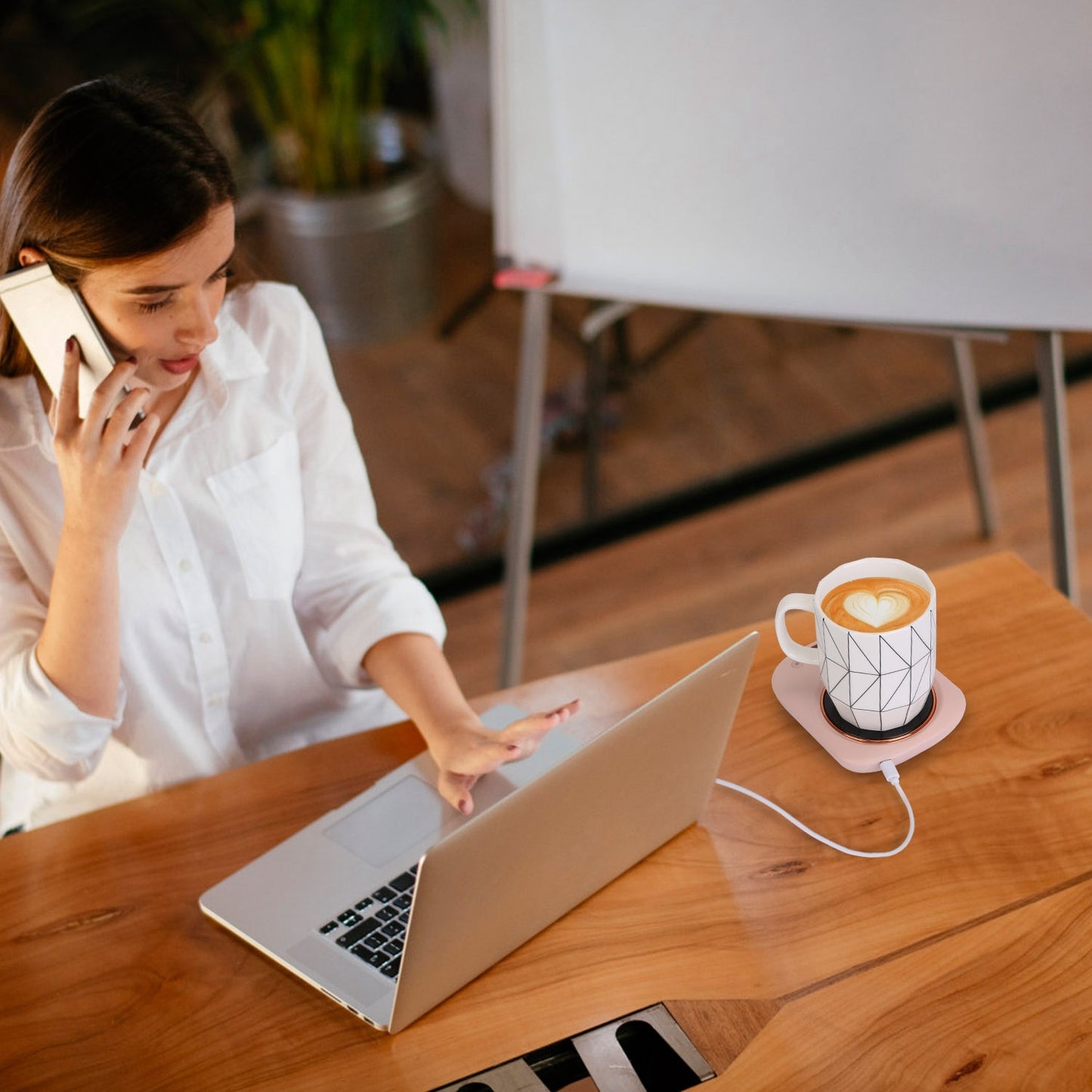 Electric Coffee Mug Warmer for Desk