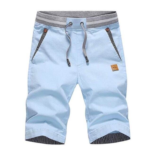 Men's Shorts Casual Classic Fit Drawstring Summer Beach Shorts