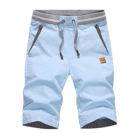 Men's Shorts Casual Classic Fit Drawstring Summer Beach Shorts