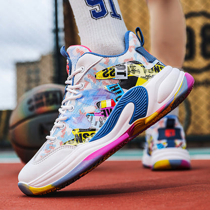Breathable - cushioning Basketball shoes