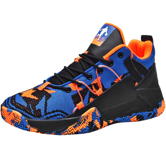 Men's Street Basketball Shoes - Breathable - Wear-Resistant