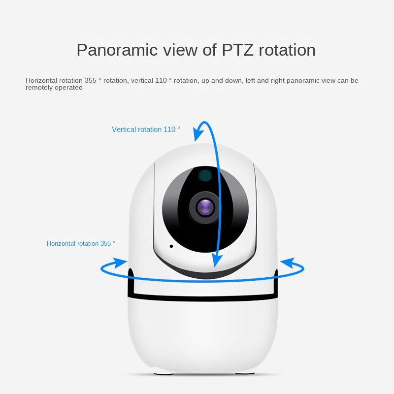 Pet Camera-360 Degree Home Camera with App; Night Vision; 2-Way Audio; pet camera