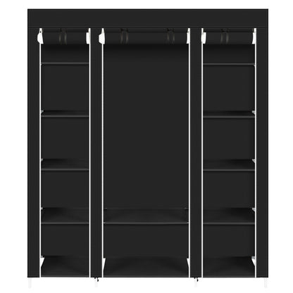 69" Portable Clothes Closet Wardrobe Storage Organizer
