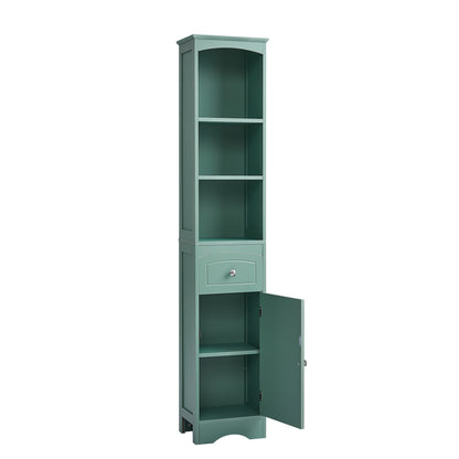 Tall Bathroom Cabinet - Adjustable Shelf