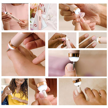 Electric Nail Drill - Nail Manicure with Light