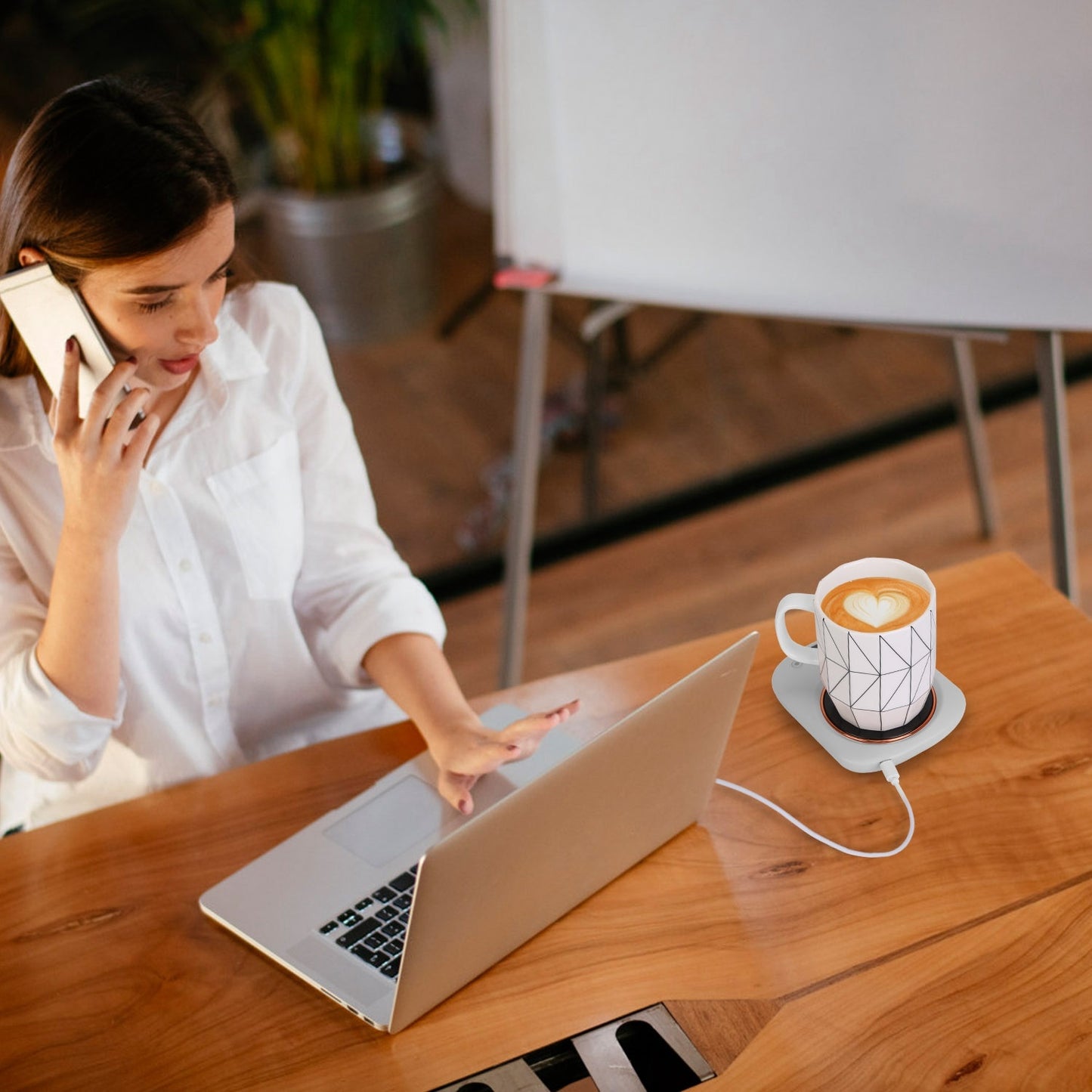 Electric Coffee Mug Warmer for Desk
