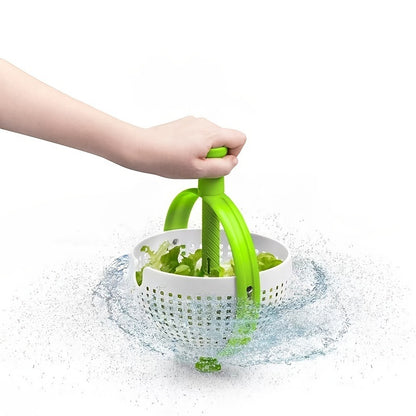 Vegetable Drain Basket; Salad Spinner