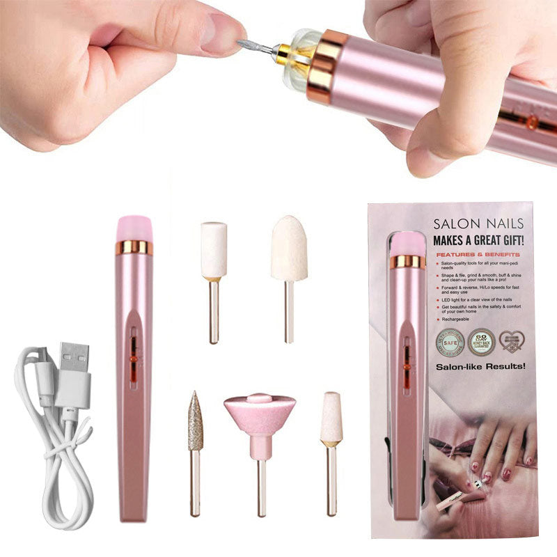 Electric Nail Drill - Nail Manicure with Light