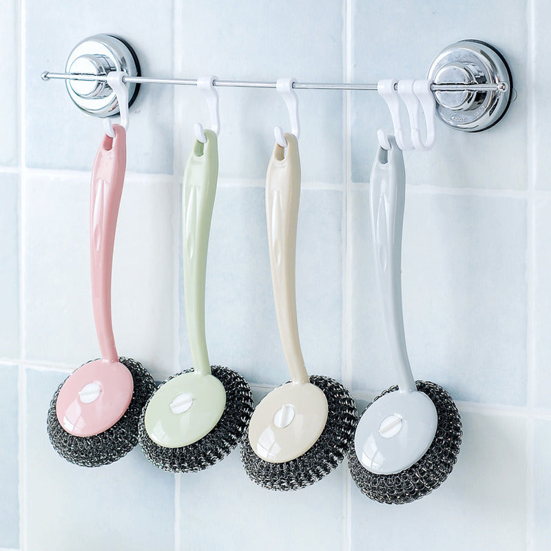 Stainless Steel Wire Ball Dishwashing Brush