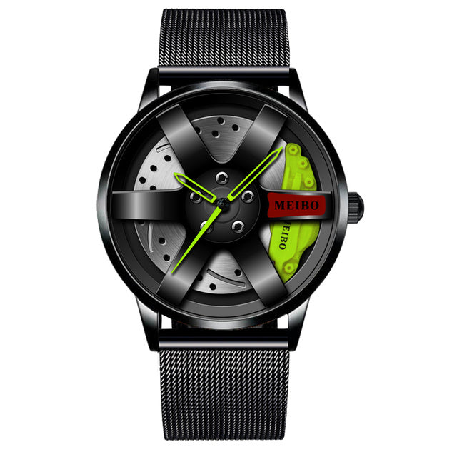 Men's Car Wheel Watch