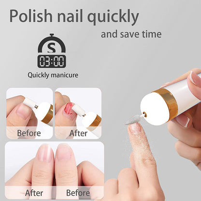 Electric Nail Drill - Nail Manicure with Light
