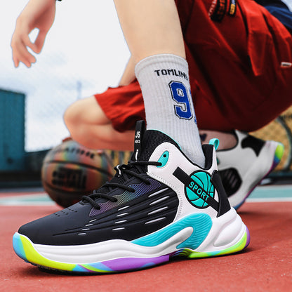 Breathable - cushioning Basketball shoes