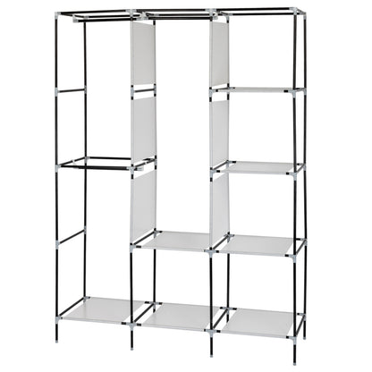 71" Portable Closet Wardrobe - Storage Organizer with Shelf