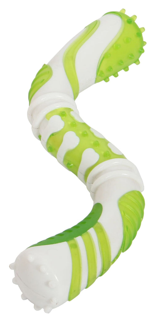 Pet Life 'Denta-Twist' Durable Dental Chew Toy