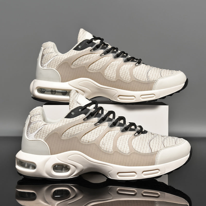 Running Shoe - Air Cushion - Mesh Fly Weaving Fashion
