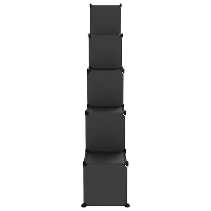 Storage Cube - Organizer with 15 Cubes - Black