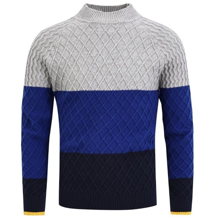 Men's Long Sleeve Pullover Slim Fit Sweater