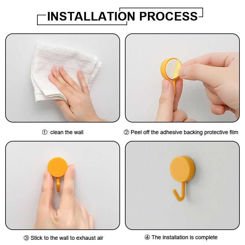 20pcs Self Adhesive Non-Marking Wall Hook