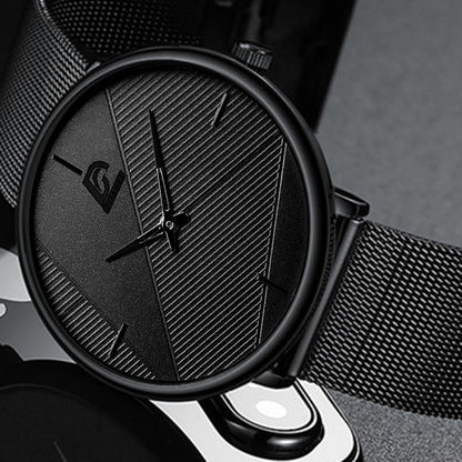 Minimalist Men's Business Wristwatch