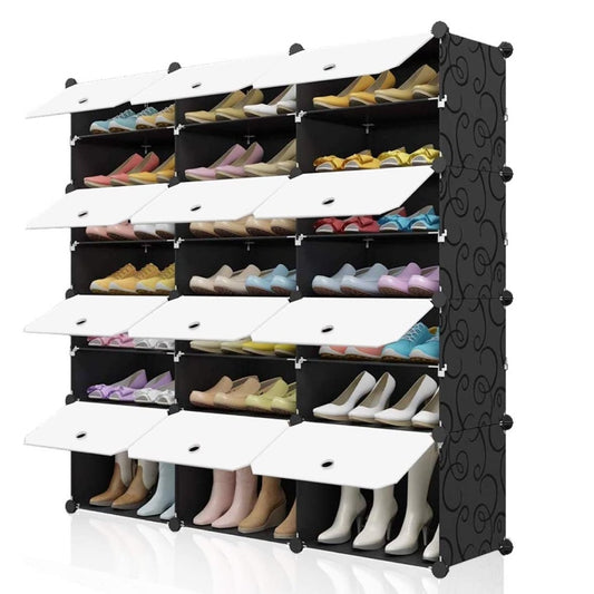7 Tiers - Portable Shoe Rack - Organizer