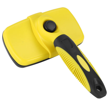 Self-Cleaning Slicker Brush-Pets Grooming Shedding-Hair Grooming Remover