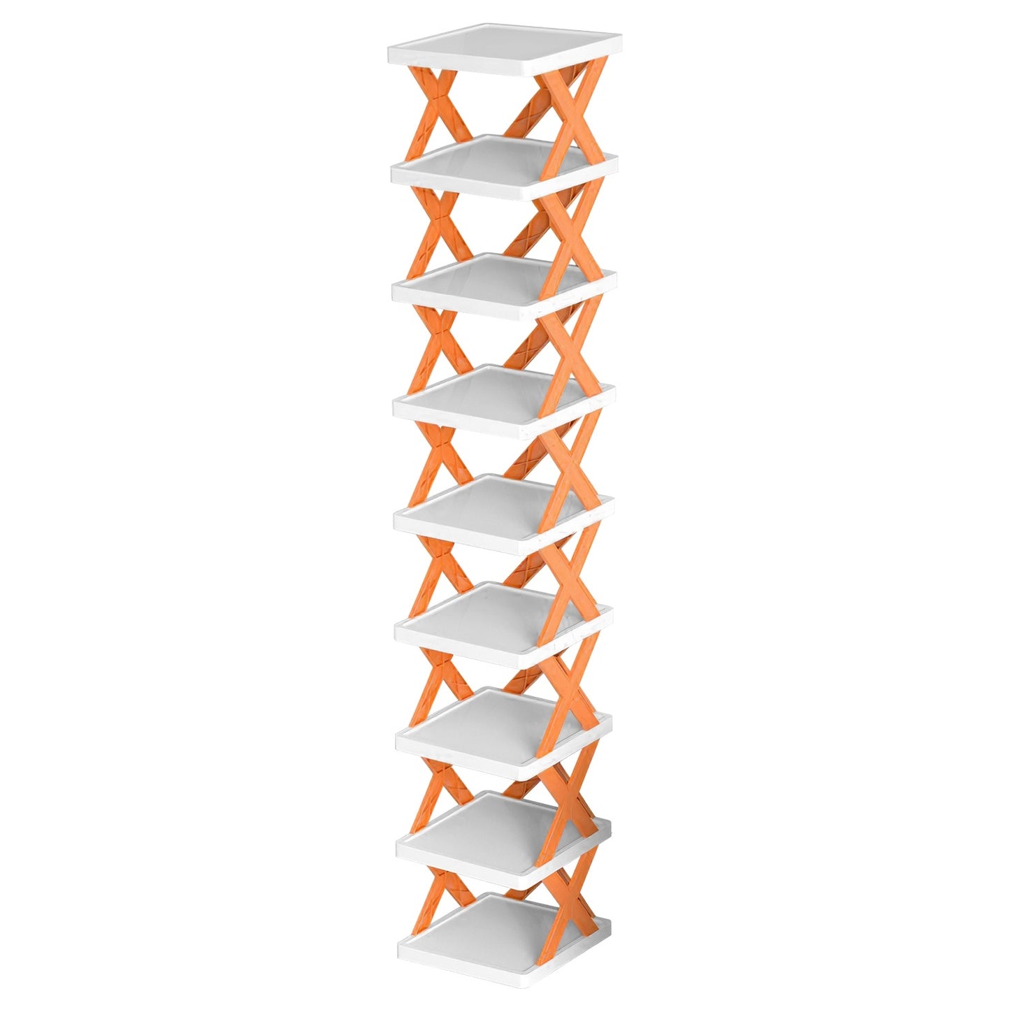 9 Tier Narrow Vertical Shoe Organizer