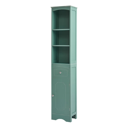 Tall Bathroom Cabinet - Adjustable Shelf