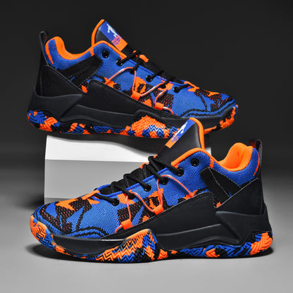 Men's Street Basketball Shoes - Breathable - Wear-Resistant