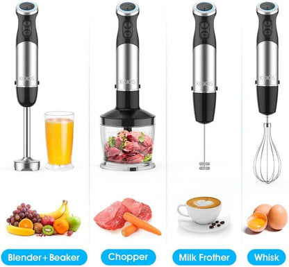 Handheld KOIOS Immersion Blender for Smoothies, Baby Food etc.