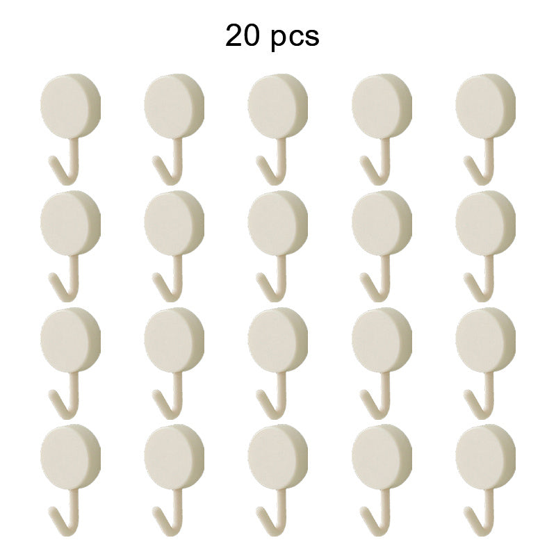 20pcs Self Adhesive Non-Marking Wall Hook