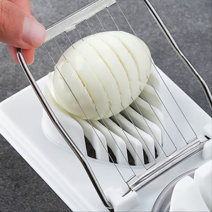 Multifunctional Egg Cutter - Slicer for Hard Boiled Eggs