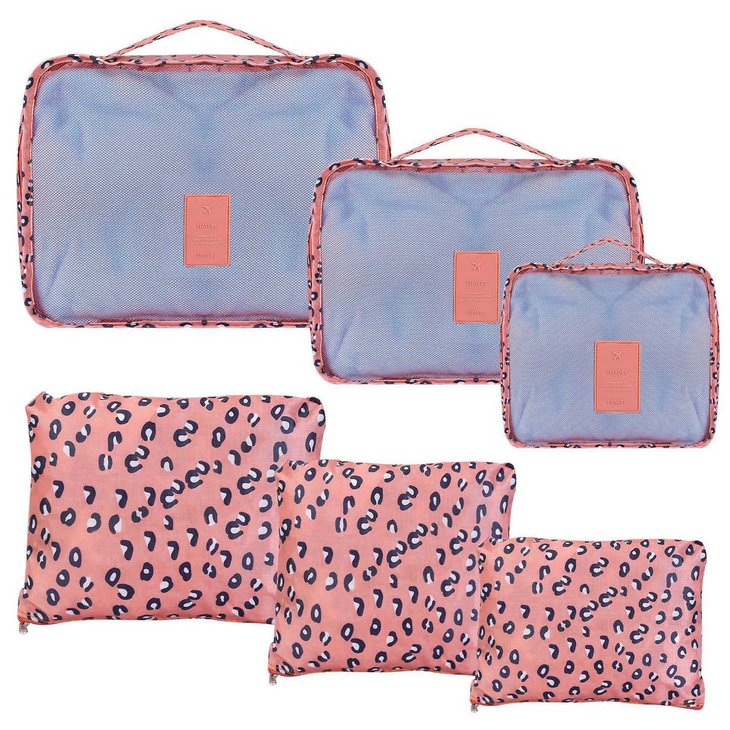 9Pc Clothes Storage Bags - Travel Luggage Organizer - Packing Cubes