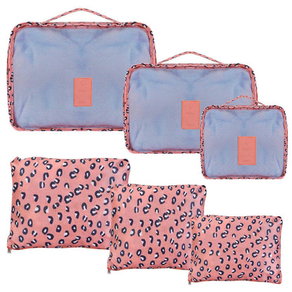 9Pc Clothes Storage Bags - Travel Luggage Organizer - Packing Cubes