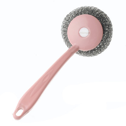 Stainless Steel Wire Ball Dishwashing Brush