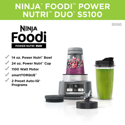Ninja Foodi Smoothie Bowl Maker and Nutrient Extractor Blender