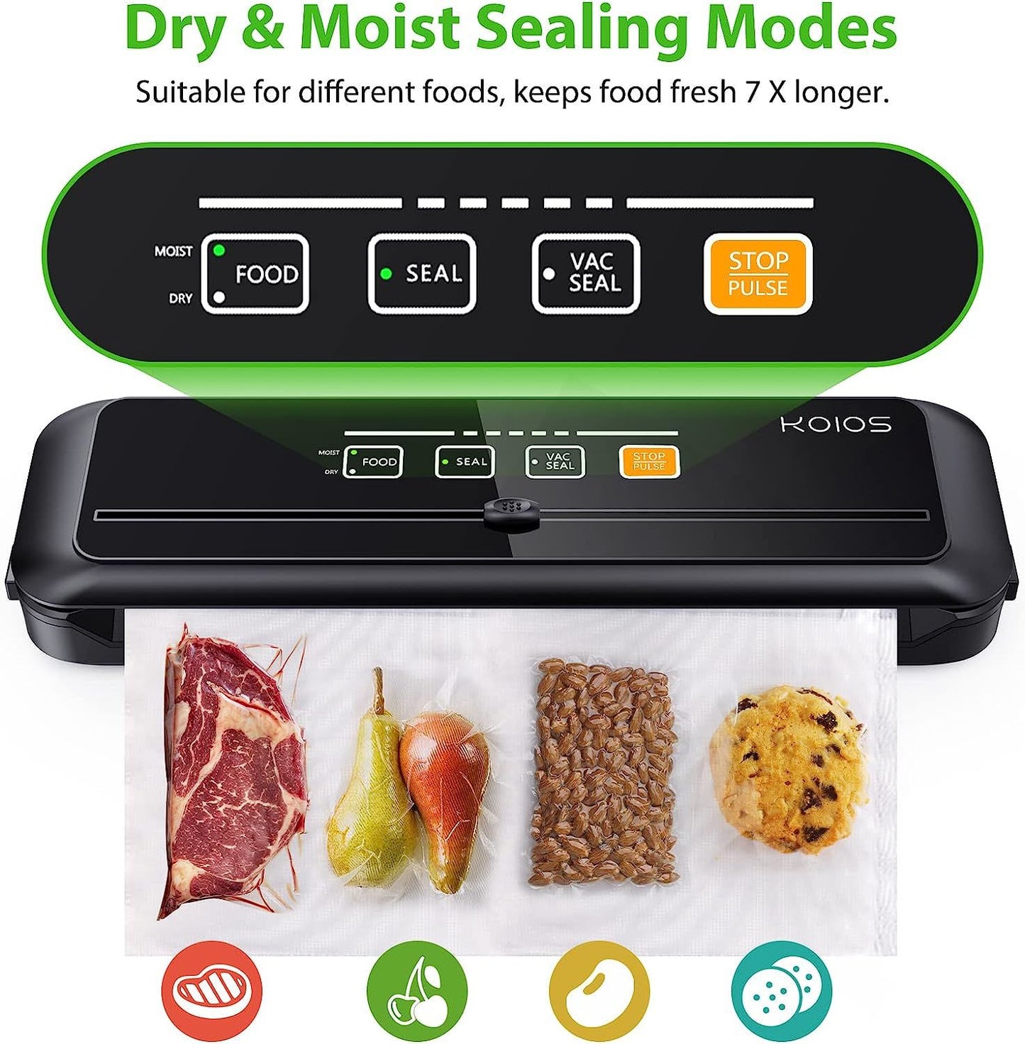 Vacuum Sealer - Built-in Cutter