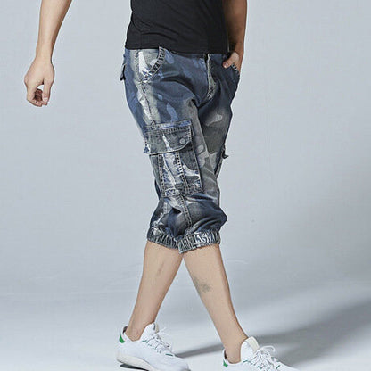 Men's Cargo Shorts with Pocket Cotton Relaxed