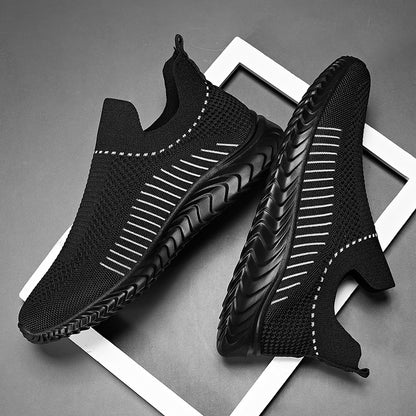 Lightweight Breathable White Fashion Casual Walking Shoes
