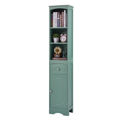 Tall Bathroom Cabinet - Adjustable Shelf