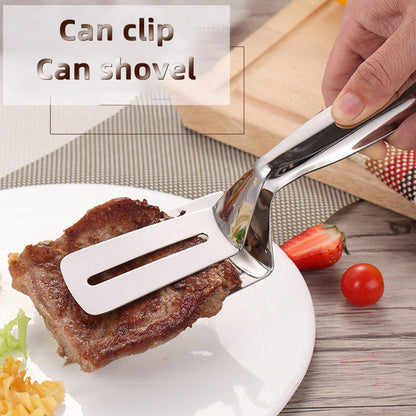 Stainless Steel Steak Clip Pancake - Barbecue Spatula