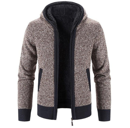 Men's Full Zip Knit Cardigan Sweaters with Pockets