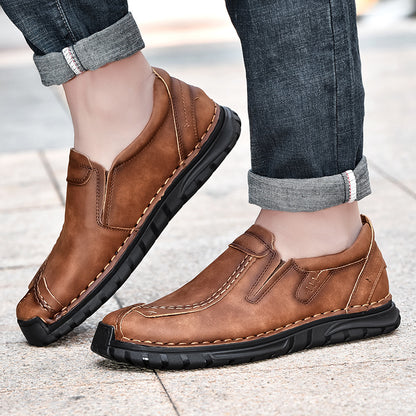 Men Casual Shoes Brand 2022 Fashion Mens Loafers Moccasins Breathable Slip on Driving Shoes Men Sneakers Plus Size 38-46