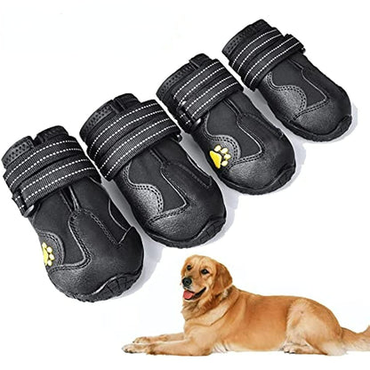 Dog Booties; Waterproof Dog Shoes