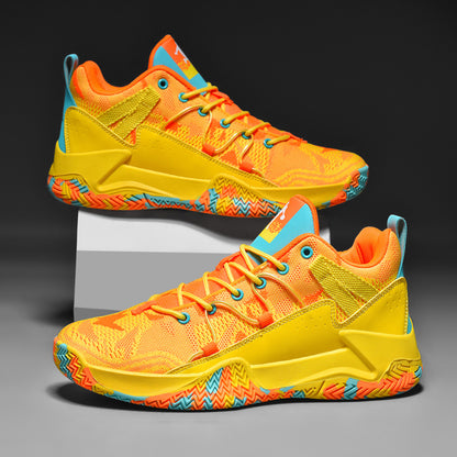 Men's Street Basketball Shoes - Breathable - Wear-Resistant