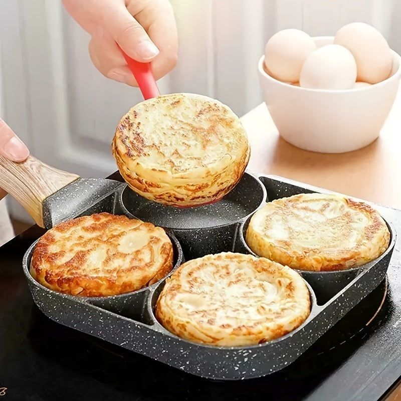 Fried Egg Hamburger Maker; Four-hole Fried Egg Pan