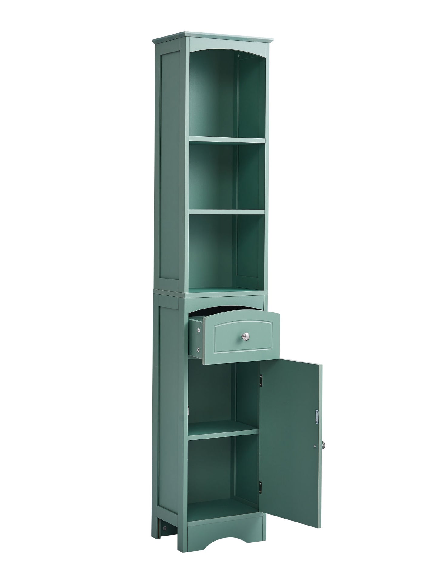 Tall Bathroom Cabinet - Adjustable Shelf