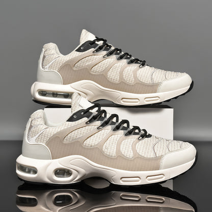 Running Shoe - Air Cushion - Mesh Fly Weaving Fashion