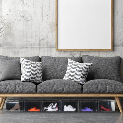 Stackable Shoe Storage - Organizer with Magnetic Door