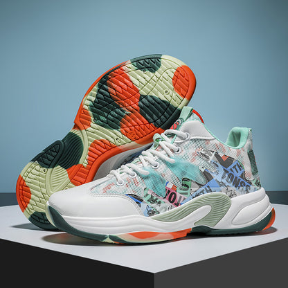 Breathable - cushioning Basketball shoes