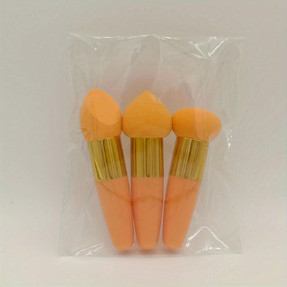 3Pc Foundation Sponge - Powder Puff